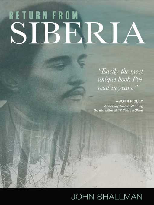 Title details for Return from Siberia by John Shallman - Wait list